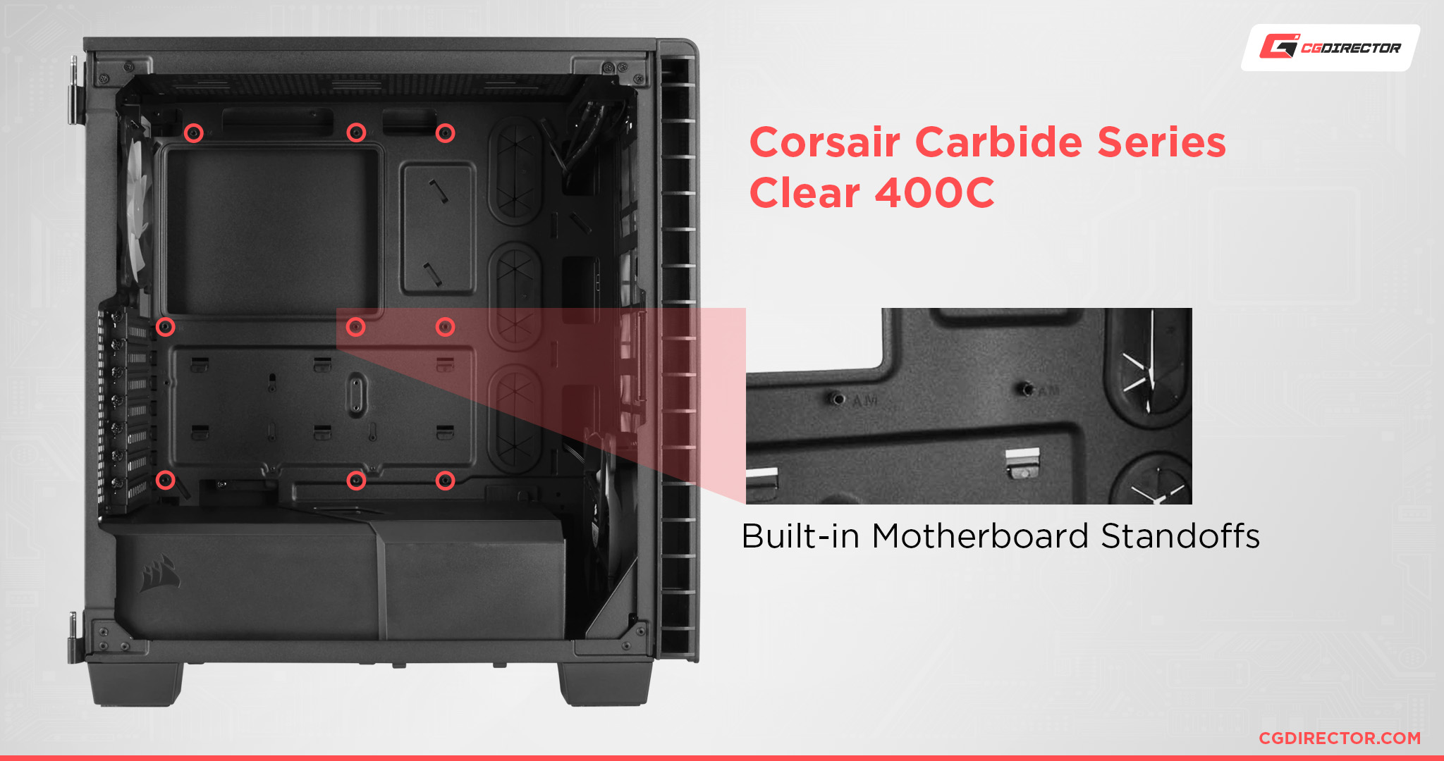 Built-in Motherboard Standoffs