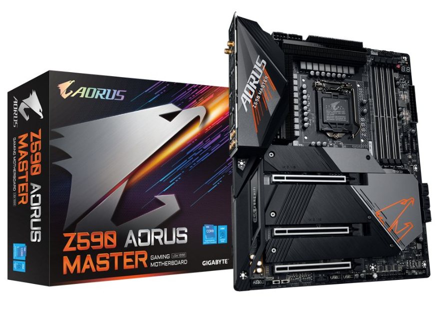 Gigabyte Z590 Aorus Master hero