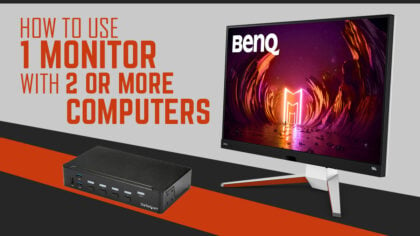 How To Use One Monitor With Two or More Computers