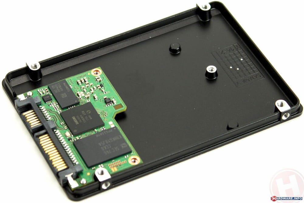 Inside of a SATA SSD