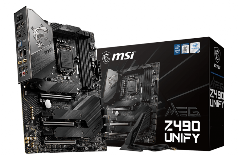 MSI z490 Unify Motherboard